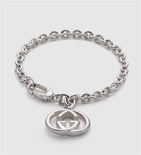 gucci icon bracelet replica|Gucci bracelet interlocking g charm.